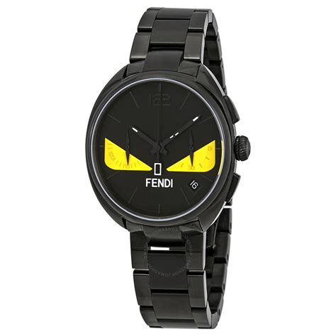 fendi momento fendi bugs watch|FENDI Mens Black 40 mm Momento Bugs Watch F215611600.